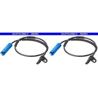 2X ATE ABS-SENSOR Raddrehzahl Hinten Passend FüR Mini Cooper
