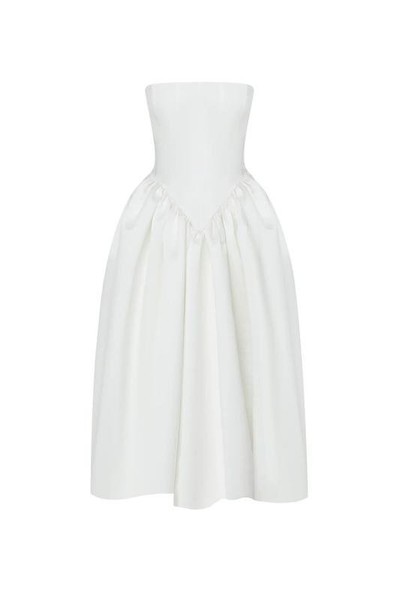 Women Balmain Dress White 36 / S / 44