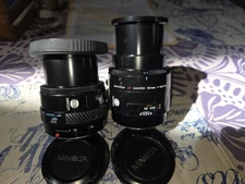 Sony Minolta AF A LENSES MACRO 50/2.8 & 35-70/4 TESTED 9++ 