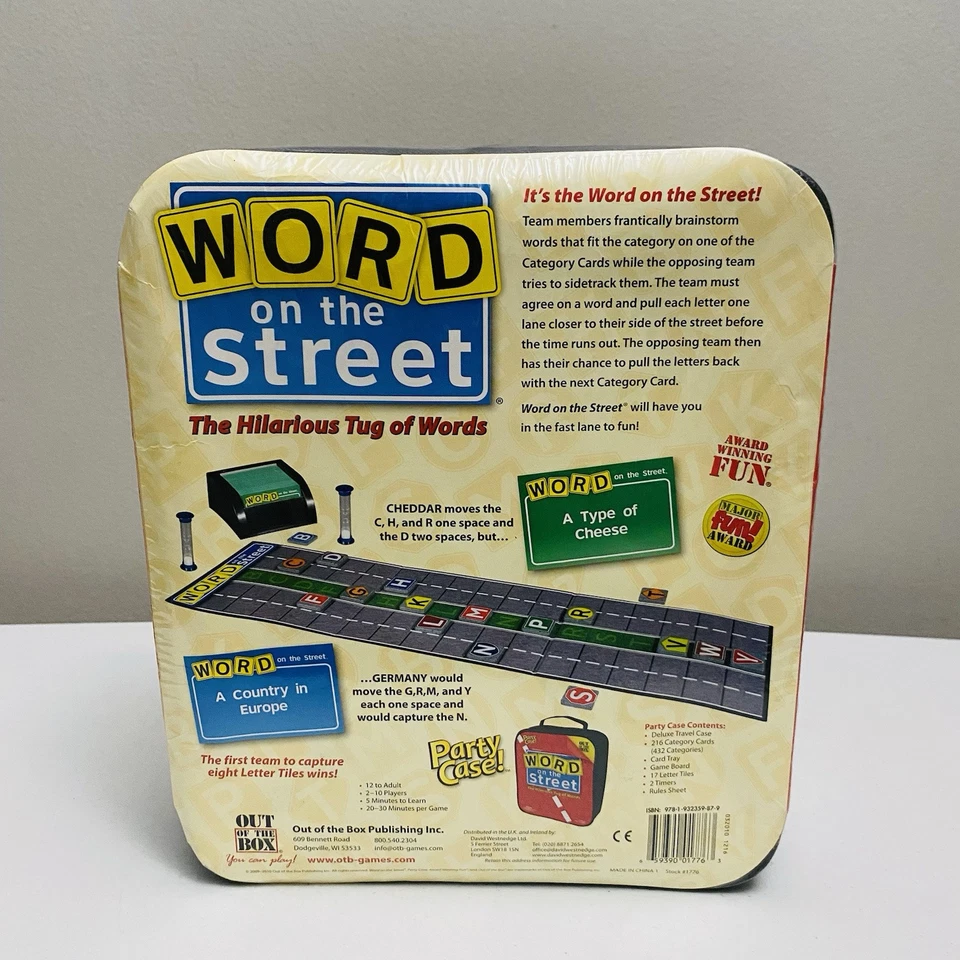 Out of the Box WORD on the STREET PARTY CASE - The Hilarious Tug of Words #1776 - Image 3 of 4