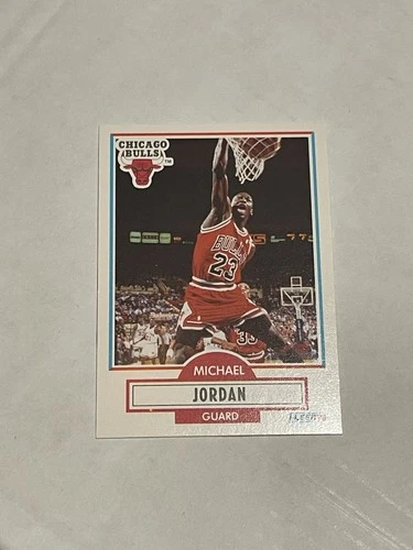 Michael Jordan, Chicago Bulls, 1990 Fleer, #26, HOF--GOAT