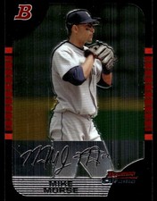 Mike Morse 2005 Bowman Draft Picks & Prospects #BDP16 Mariners MLB READ