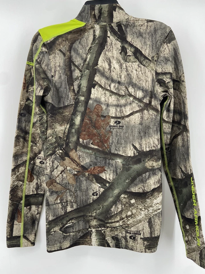 Under Armour Shirt Medium Mens Realtree Camo Hunting Compression Scent Control - Image 3 of 4
