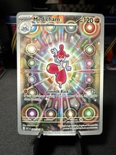 Pokémon Medicham 241/217 ASC Rare Full Art Holo 120HP Fighting TCG Card
