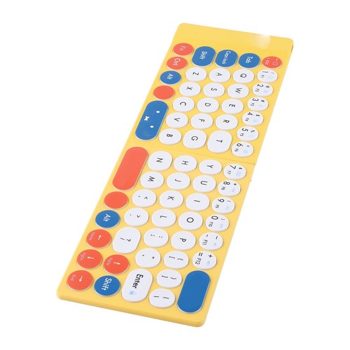 Kabellose Tastatur Kabelloses Faltbares Design 65 Tasten Leises Tippen KUI - Bild 2 von 17