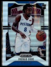 2019-20 Panini Prizm #291 Jordan Bone Prizm Silver Rookie Detroit Pistons