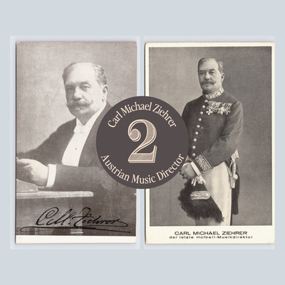 c1915 Carl Michael Ziehrer Austrian Composer Vienna Music Director Postcard Lot