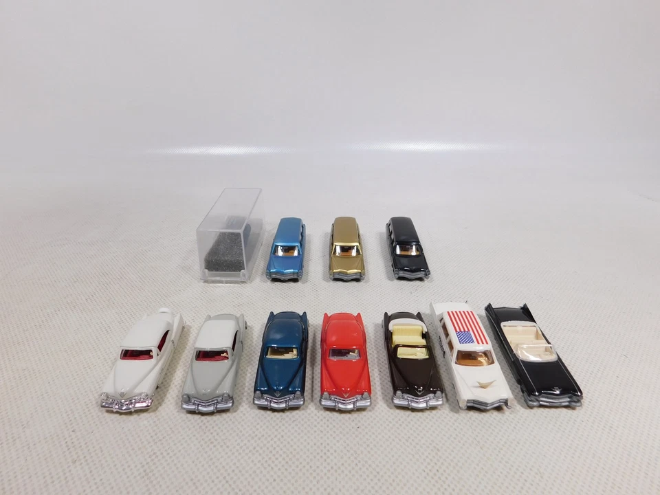 Praline 1:87 H0 10x Modello Cadillac 82903 Stationwagon Ecc Sg/Mint #EI149-0,5 - Immagine 4 di 4