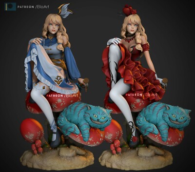 1/12th, 1/10th, 1/8th or 1/6th Scale Alice In Wonderland Resin