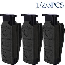Tactical Molle Magazine Pouch Holster Pistol 9mm Glock 19 21 Beretta 92 Holder