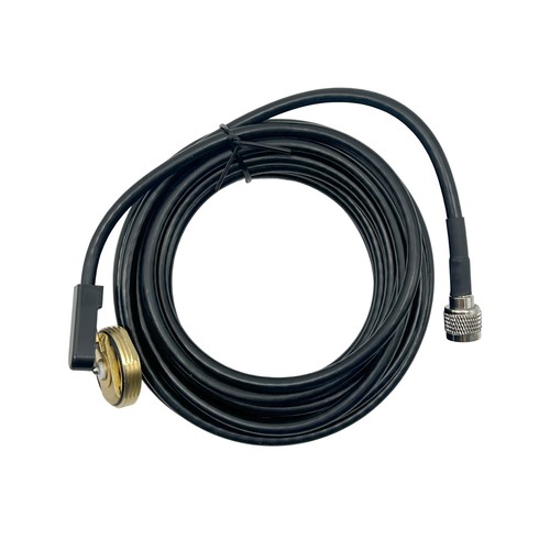 Podstawa anteny do montażu NMO z kablem RG58 5M mini wtyczka UHF do mobilnego radia samochodowego - Zdjęcie 4 z 5