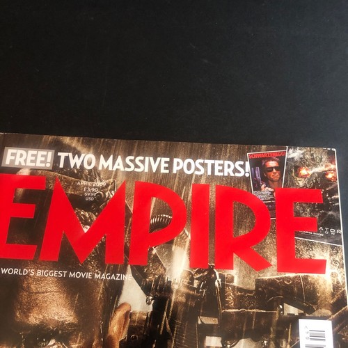 10 x Empire 2009 Magazines inc Posters Terminator New Moon Movie Reviews Bundle - Picture 6 of 24