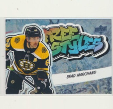 2022-23 Upper Deck Series 1 Free Styles Brad Marchand Boston Bruins
