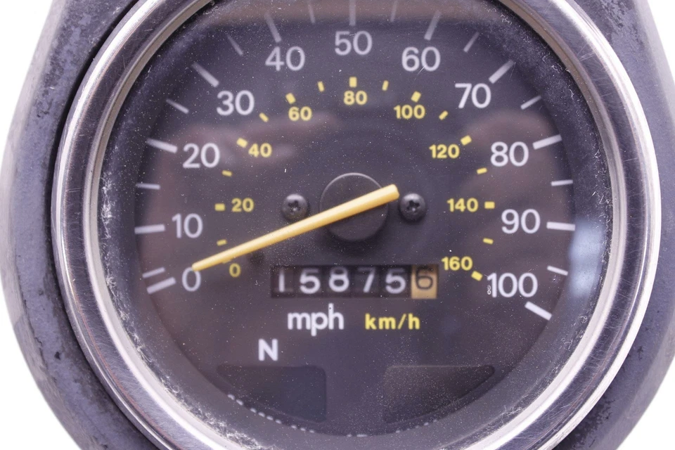 01 SUZUKI SAVAGE 650 LS650P OEM METER SPEEDO R9.BX36 - Image 3 of 4