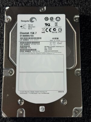 Seagate 9fn066-009 600gb HDD Hard Drive 15k RPM SAS 3.5