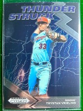 2022 TRYSTAN VRIELING Panini Prizm Draft Picks Thunder Struck #TH-TV