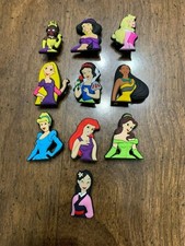 Disney Princesses 10 pcs Shoe Charms Bracelet Charms