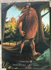 Autographed FINE 2007 HC DJ First Edition Iron Hans Grimm Matt Tavares Mitchell