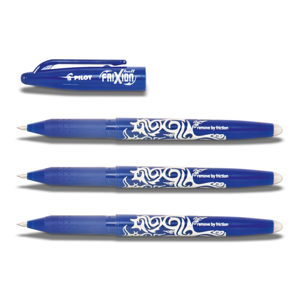 2 Pilot Frixion Ball blau + 3 Ersatzminen 0.7 blau - Bild 2