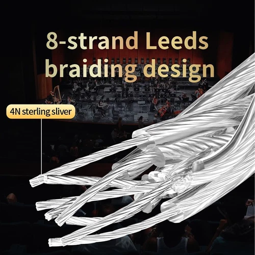 Hi-end Pure Silver OTG Type A to Type B, Type C USB Cable for Amplifier DAC - Picture 2 of 15