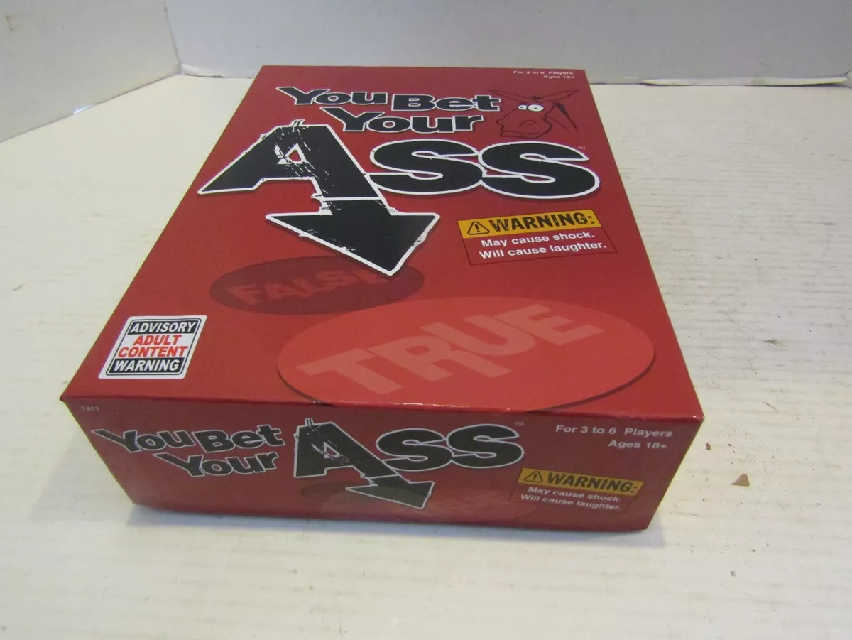 YOU BET YOUR ASS Board Game Adult Party Game Night - For 18 YRS & OLDER