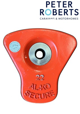 Alko Felgenschloss für Wohnwagen - Nr 22 gebraucht guter Zustand *Schlüssel dabei*
