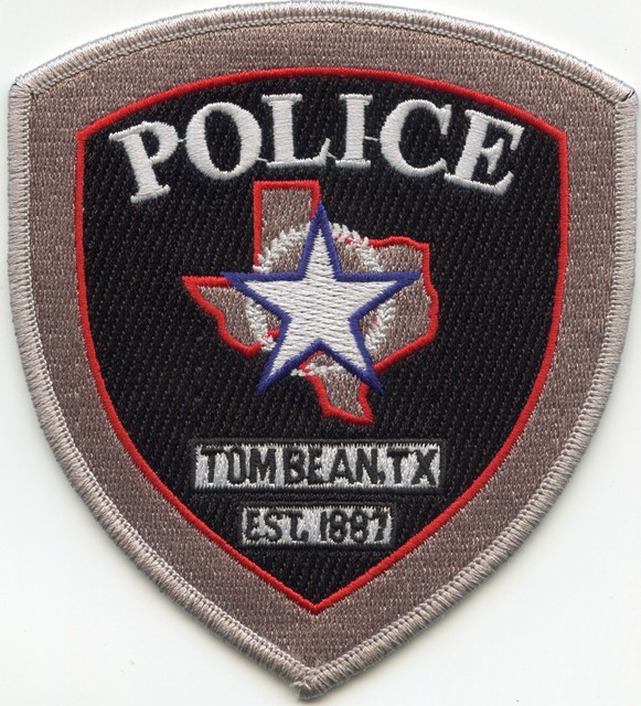TOM BEAN TEXAS TX POLICE PATCH eBay