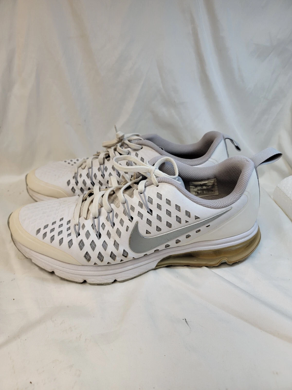 Chaussures de course athlétique Nike Air Max Supreme 3 homme 706993 102 blanc/gris pointure 11