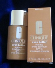 Clinique Even Better Makeup Broad Spectrum SPF15-Chai WN96 NEW