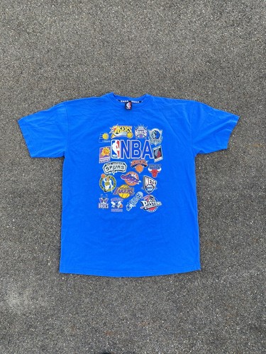 Vintage Y2K nba logos graphic t shirt 