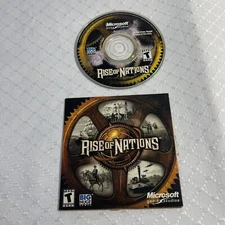 Microsoft Game Studios 2003 Rise of Nations CD ROM Computer Game 