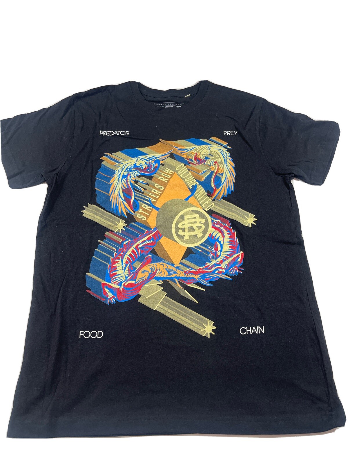 FILA T SHIRT A RIGHE DA UOMO 100% AUTENTICA TAGLIA MEDIA