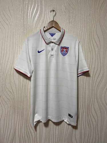USA 2014 2015 HOME FOOTBALL SHIRT SOCCER JERSEY NIKE 578024-105 sz XL MEN