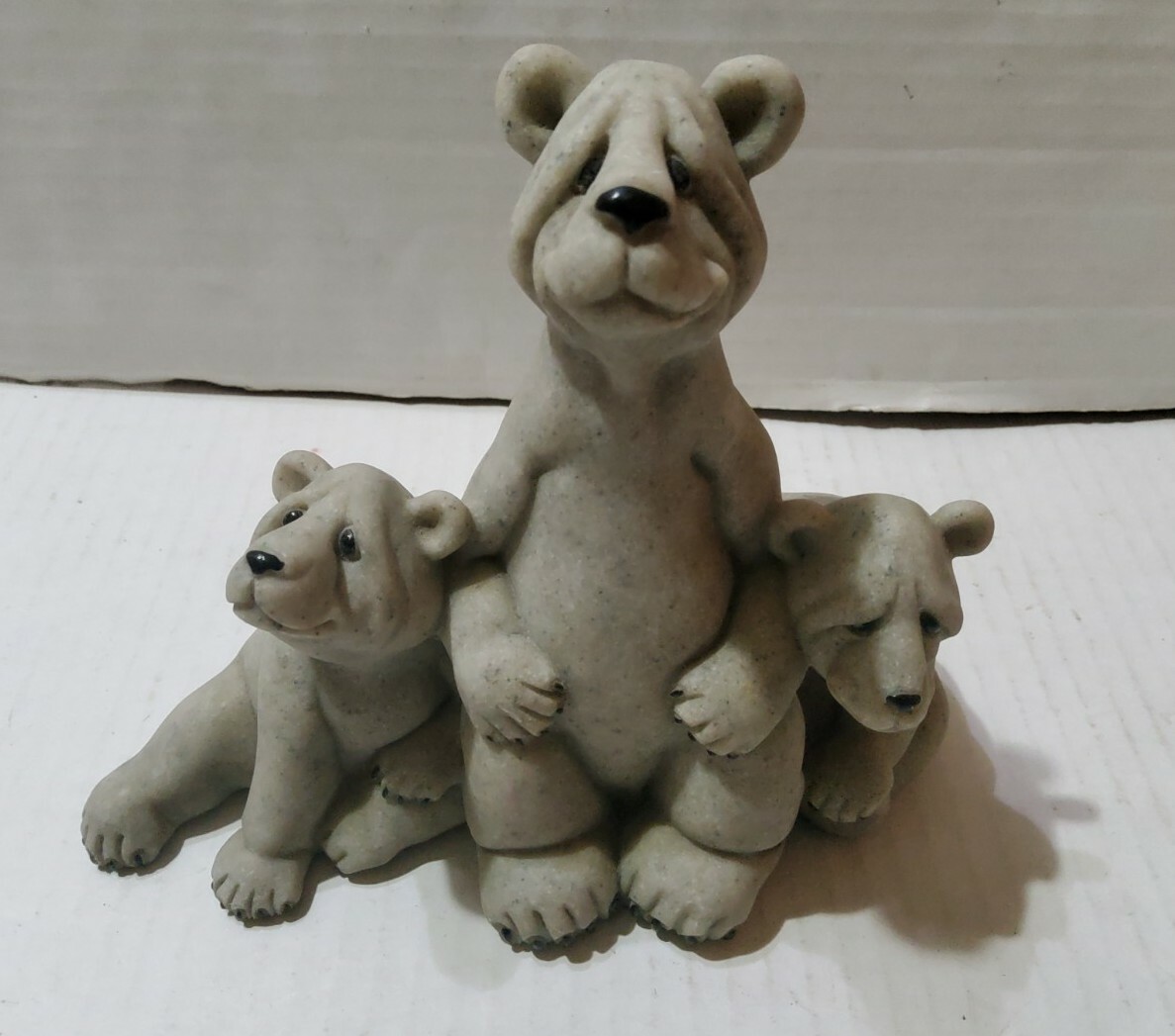 Quarry Critters Billy And Friends Bear Figurine Second Nature Designs 2000  Polar | eBay