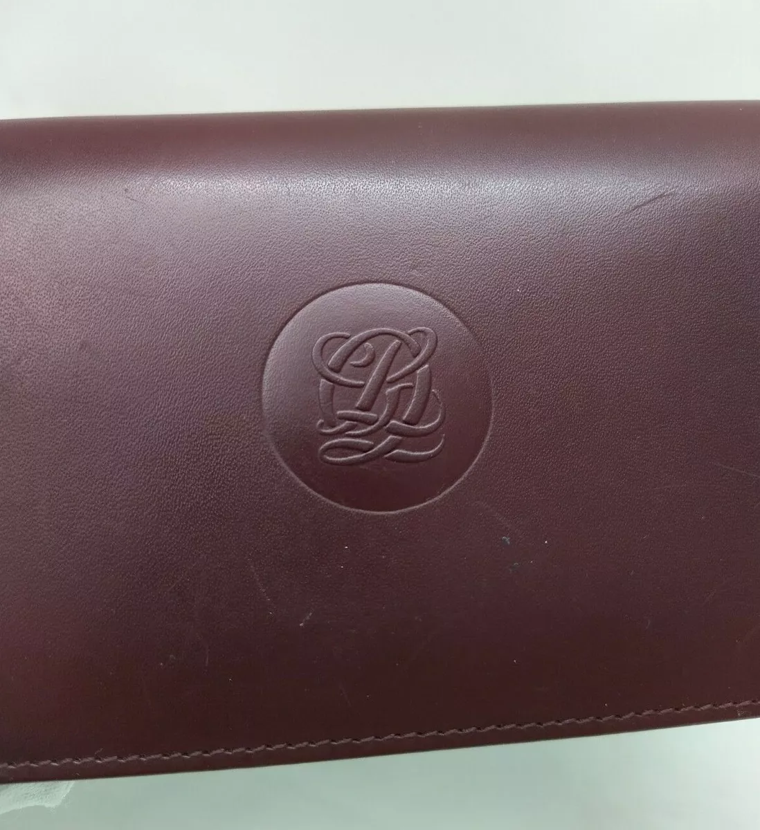 Shop Louis Quatorze Plain Logo Folding Wallets by warren72