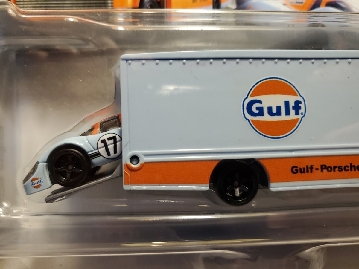 2021 Hot Wheels Premium Team Transport Gulf Porsche 917 LH
