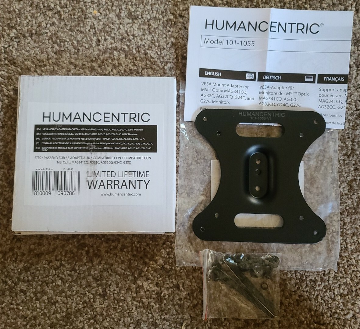 HumanCentric VESA Mount Adapter 