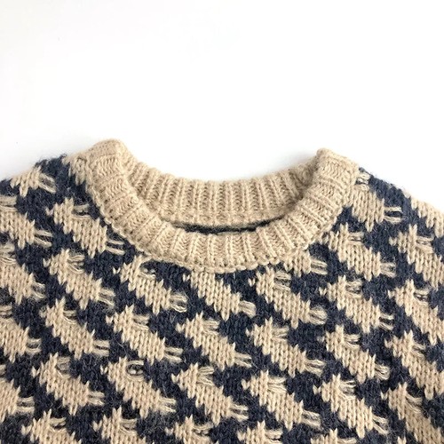 Children Sweater Classic Plaid Knitted Sweater and Winter Casual Boy's Sweater - Picture 7 of 14