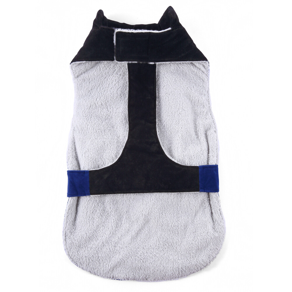 Blue Dog Coat Puppy Vest Jacket Outdoor Rain Clothes S, M, L, XL and