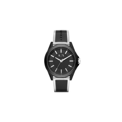 Armani Exchange AX2629 Drexler Black Resin Strap Fashion
