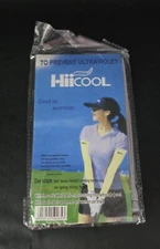 Hi-Cool UV Sport Protector Sleeves One Pair Color-Grey Men Women Golf Tennis 