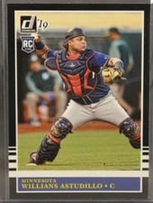 Willians Astudillo 2019 Panini Donruss Rookie Card #241 Minnesota Twins. rookie card picture