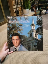 ELVIS PRESLEY "HOW GREAT THOU ART" ALBUM LPM-3758 VINYL w/ Sleeve!