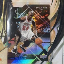 1999-00 Upper Deck Black Diamond  Basketball  Die Cut  #43 Jamal Mashburn