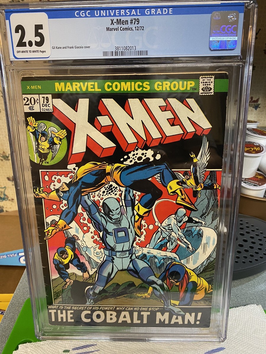 コバルトマン The X-men # 79 CGC 2.5WE MUST DESTROY THE COBALT MAN