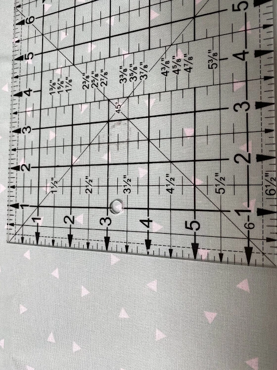 Tela triángulos en relieve verde menta, tela triangular como nueva tela moderna para vivero Foto 2 de 4