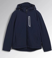 DIADORA UTILITY  - GIACCA PADDED SOFTSHELL SAIL BLU CLASSICO 178365 60062
