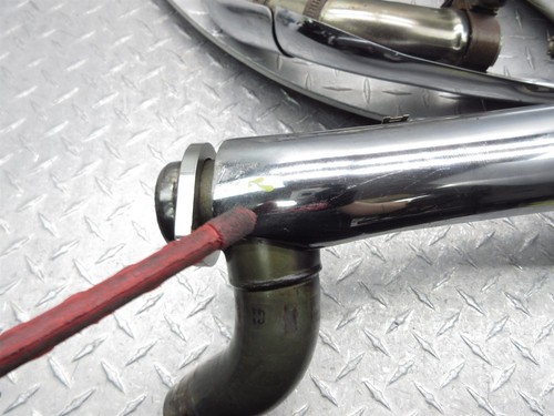 2005 Harley Davidson Road King FLHR Vance & Hines Exhaust Muffler Header Pipe - Picture 3 of 17