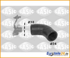 Charge air hose SASIC 3334040 outlet for Renault Clio II