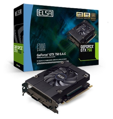 ELSA NVIDIA GeForce GD750 1GB Graphic Board GD750-1GERX used JAPAN F/S